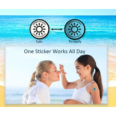 Sunscreen Alert Sticker
